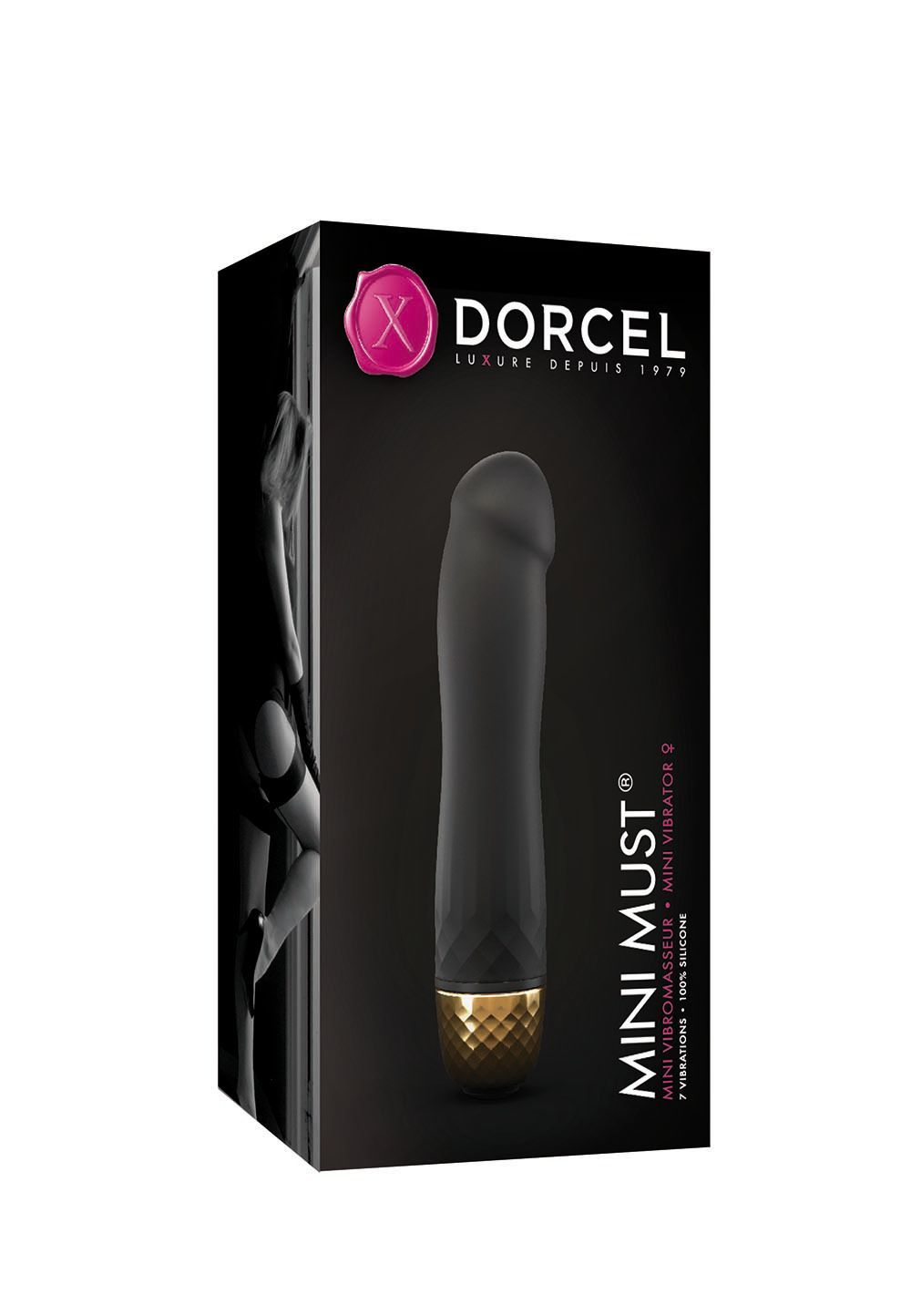 Вибратор Dorcel Mini Must Gold для клитора и точки G