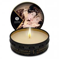 Массажная свеча Shunga Mini Massage Candle - Intoxicating Chocolate (30 мл) с афродизиаками