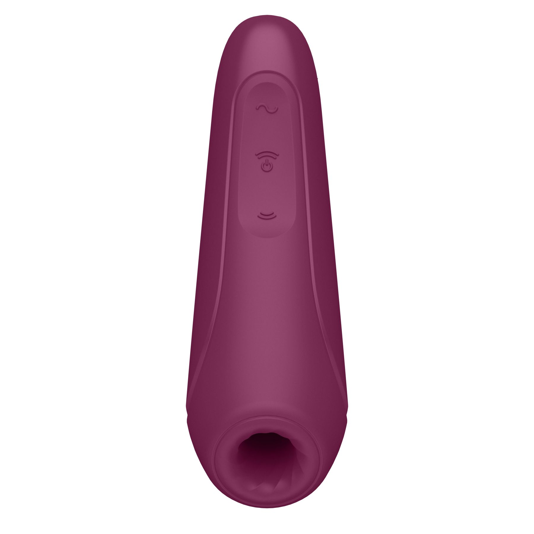 Вакуумный клиторальный стимулятор Satisfyer Curvy 1+ Rose Red с управлением через интернет