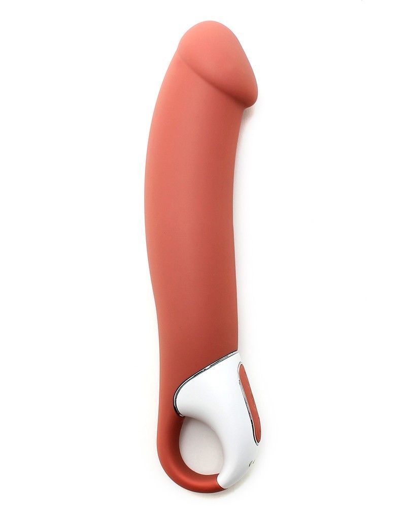 Мощный вибратор Satisfyer Vibes Master, гибкий литой силикон, 12 режимов работы, диаметп 46мм