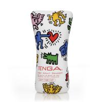 Мастурбатор Tenga Keith Haring Soft Tube Cup (мягкая подушечка) сдавливаемый