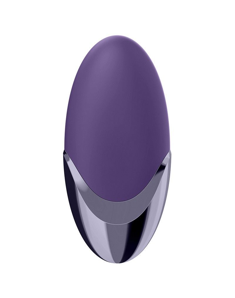 Мощный вибратор Satisfyer Lay-On -  Purple Pleasure, водонепроницаемый,15 режимов работы