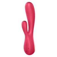 Смарт-вибратор кролик Satisfyer Mono Flex Red, 2 мотора, управление через интернет