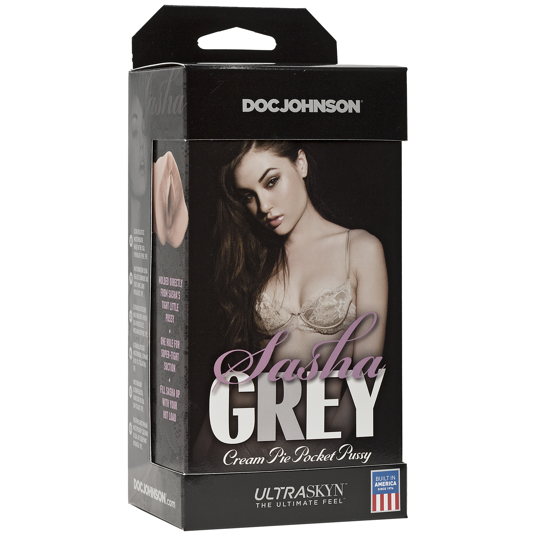 Мастурбатор вагина Doc Johnson Sasha Grey - Ultraskyn Cream Pie Pocket