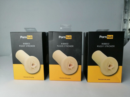 Мастурбатор Pornhub Ribbed Pussy Stroker (незначительные дефекты упаковки)