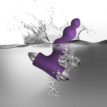Анальный вибратор Rocks Off Petite Sensations - Bubbles Purple