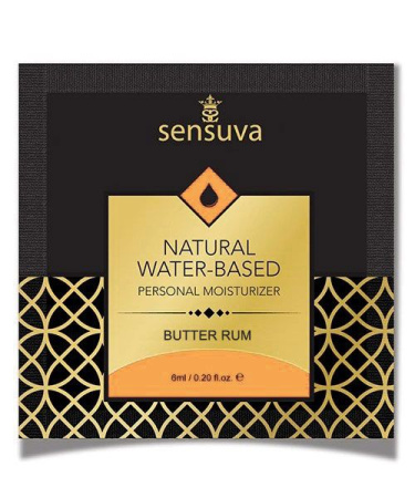 Пробник Sensuva - Natural Water-Based Butter Rum (6 мл)