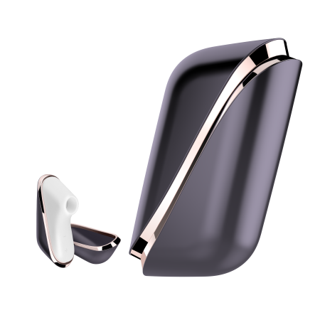 Вакуумный клиторальный стимулятор Satisfyer Traveler, корпус-чехол на магнитах
