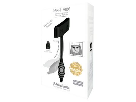 Вибратор-трусики Adrien Lastic Pan-T Vibe с пультом ДУ, 10 режимов работы