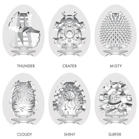 Набор Tenga Egg Hard Boild Pack (6 яиц)
