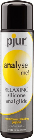 Анальная смазка pjur analyse me! Relaxing jojoba silicone 100 мл на силиконовой основе с жожоба
