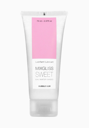 Лубрикант на водной основе MixGliss SWEET BUBBLE GUM (70 мл)