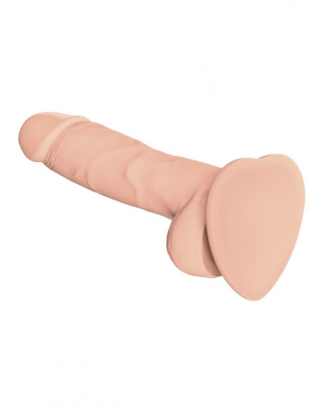 Реалистичный фаллоимитатор Strap-On-Me SOFT REALISTIC DILDO Vanilla - Size S