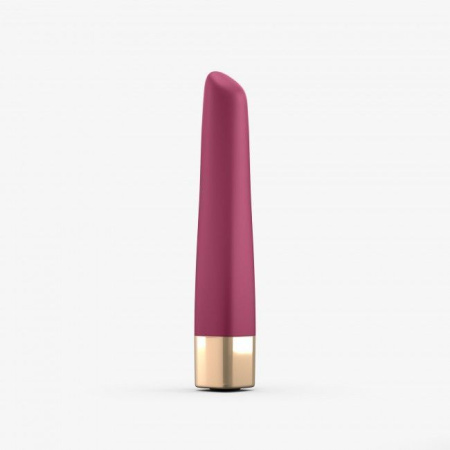 Мощный минивибратор Love To Love Delight Me Prune с мягким кончиком, 16 режимов работы