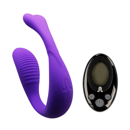 Вибратор для пар Adrien Lastic Mini Romeo II с пультом LRS и двумя моторчиками