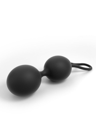 Вагинальные шарики Dorcel Dual Balls Black, диаметр 3,6см, вес 55гр