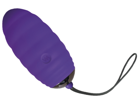 Виброяйцо Adrien Lastic Ocean Breeze Purple с пультом ДУ, 10 режимов работы