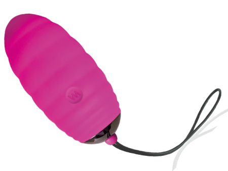 Виброяйцо Adrien Lastic Ocean Breeze Pink с пультом ДУ, 10 режимов работы