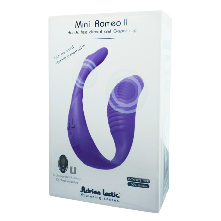 Вибратор для пар Adrien Lastic Mini Romeo II с пультом LRS и двумя моторчиками
