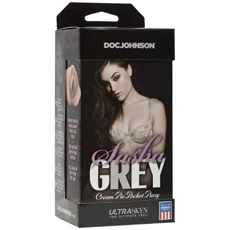 Мастурбатор вагина Doc Johnson Sasha Grey - Ultraskyn Cream Pie Pocket